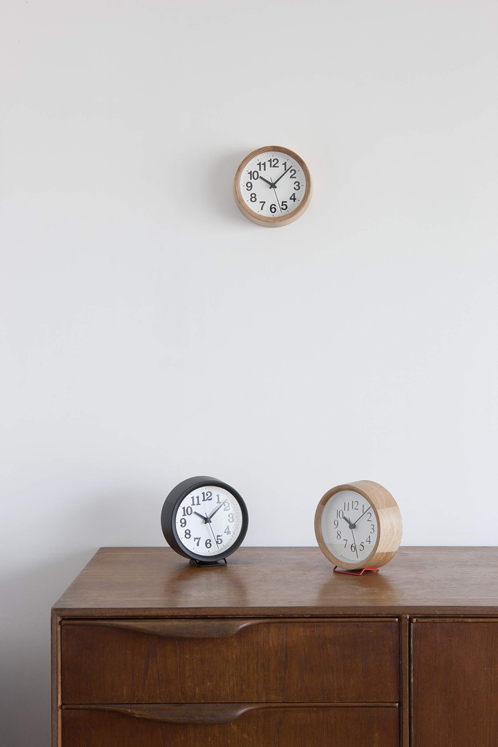 【レムノス Ｌｅｍｎｏｓ】ＣＬＯＣＫ Ａ ＳＭＡＬＬ (ＹＫ１５−０３) Amazon.co.jp: Lemnos Wall Clock Clock A Small Analog Wood Frame
